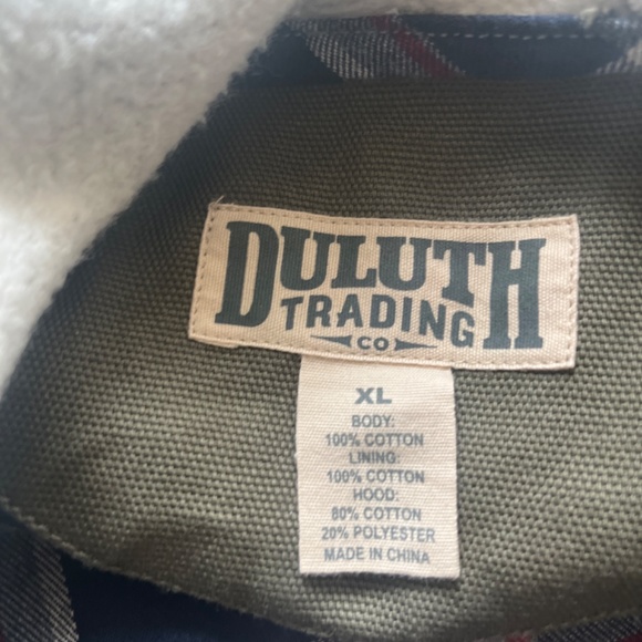 Duluth denim flannel lined jacket - Picture 2 of 2